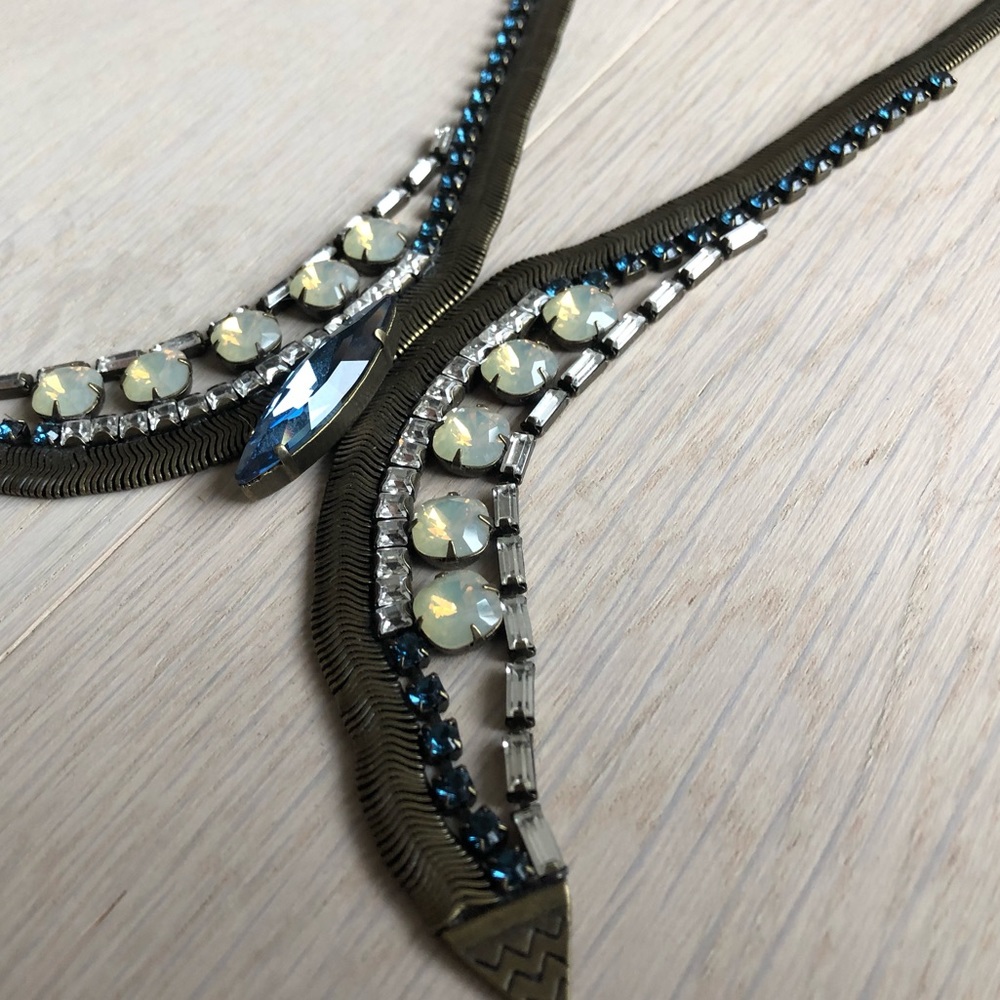 Lionette butterfly shaped necklace